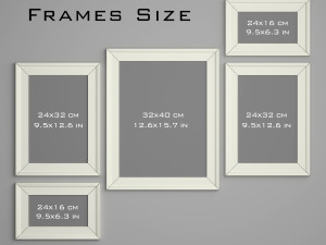 leaf frame Model 3D