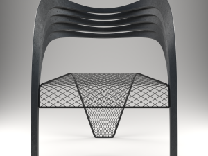 arah beach chair Modèle 3D