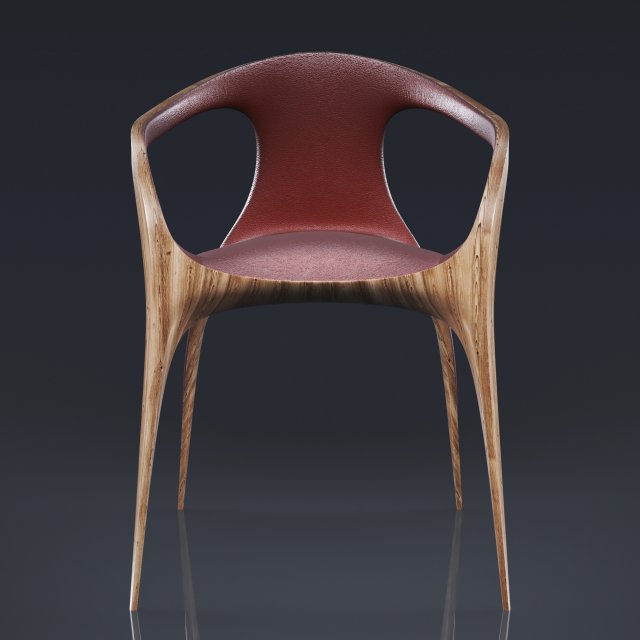 a chair for dgill gallery Model 3D .c4d .max .obj .3ds .fbx .stl .blend