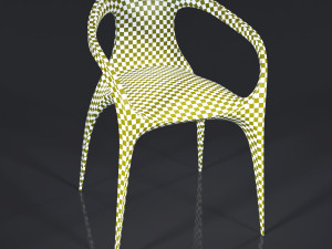 a chair for dgill gallery Model 3D