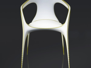 a chair for dgill gallery Model 3D
