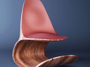 organic ode chair 3D Model