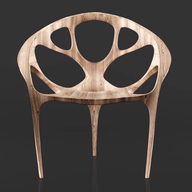 brazil polywood chair Modelo 3D .c4d .max .obj .3ds .fbx .stl .blend 