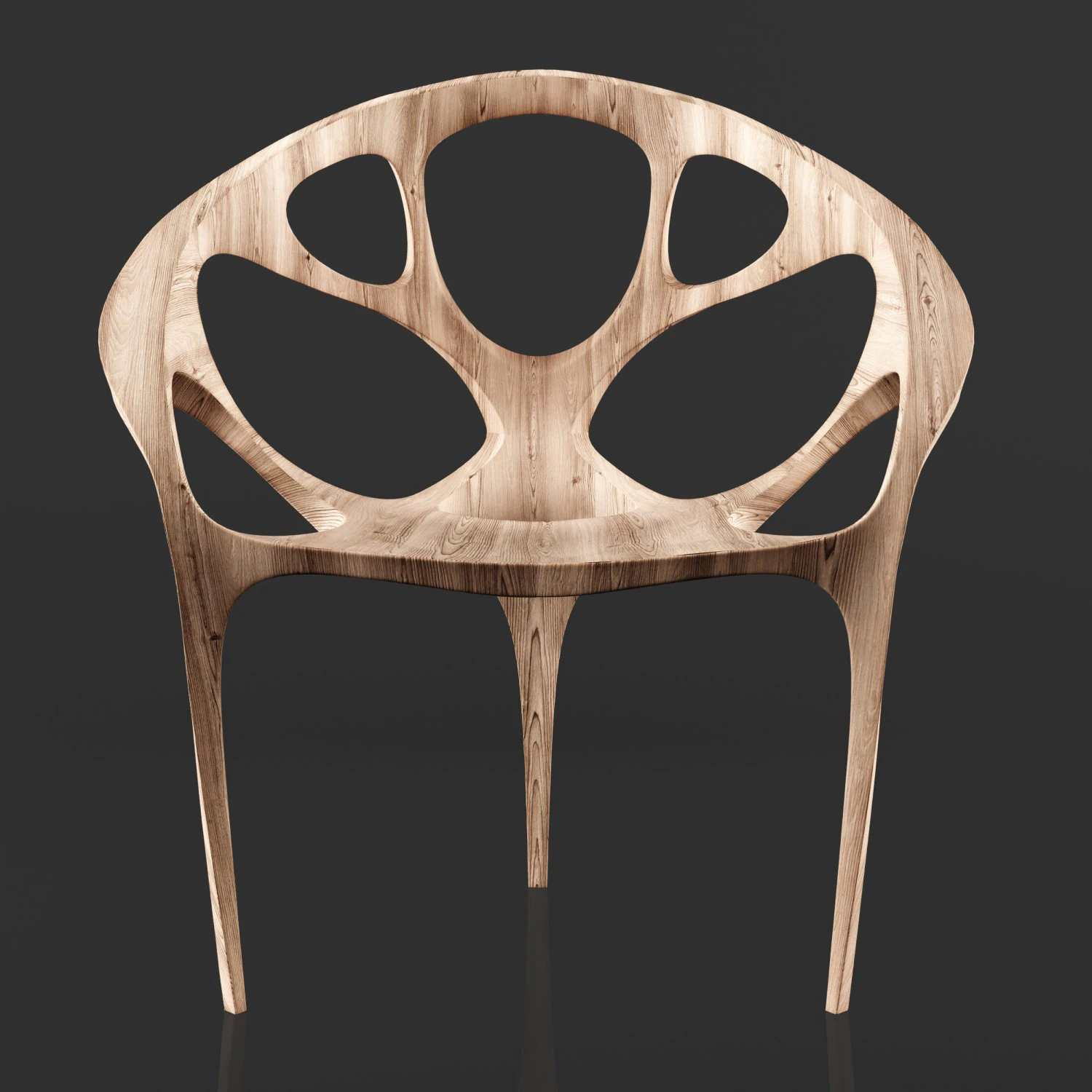 brazil polywood chair 3D Model .c4d .max .obj .3ds .fbx .stl .blend 