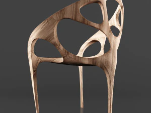 brazil polywood chair 3D Model