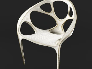 brazil polywood chair 3D Model