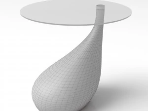 tears red table 3D Model