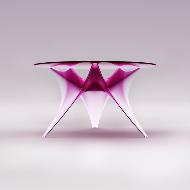 arc table Model 3D .c4d .max .obj .3ds .fbx .stl .blend 