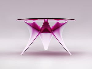 arc table Modèle 3D