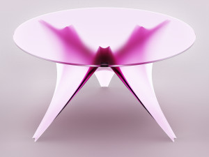 arc table Model 3D