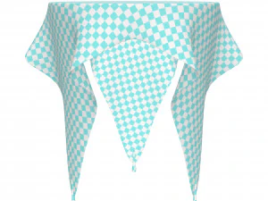 幻觉边桌 3D 模型