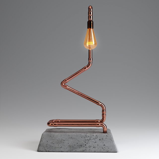 Vintage shop desk lamp