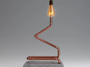 vintage desk lamp 3D Model