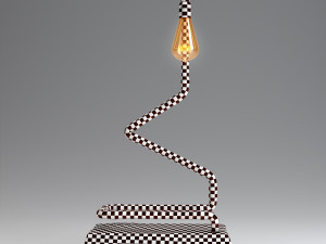 vintage desk lamp Modello 3D