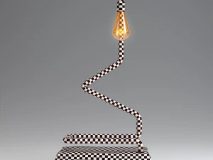 vintage desk lamp 3D Model