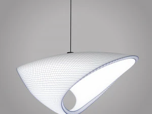 l&aacute;mpara pala Modelo 3D