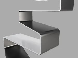 丝带楼梯 3D 模型