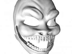 concept character art fictional mystery pop culture mask 3D Print Model