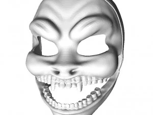 concept character art fictional mystery pop culture mask 3D Print Model