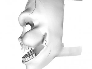 concept character art fictional mystery pop culture mask 3D Print Model