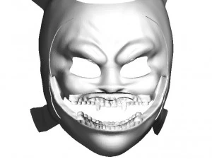 concept character art fictional mystery pop culture mask 3D Print Model