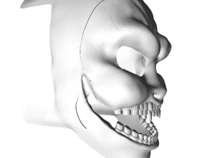 concept character art fictional mystery pop culture mask 3D Print Model