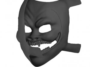 concept character art fictional mystery pop culture mask 3D Print Model