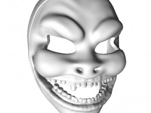 concept character art fictional mystery pop culture mask 3D Print Model
