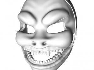 concept character art fictional mystery pop culture mask 3D Print Model