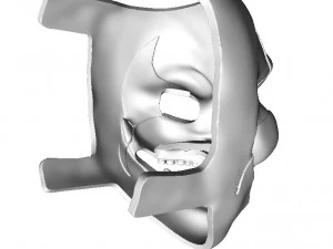 concept character art fictional mystery pop culture mask 3D Print Model