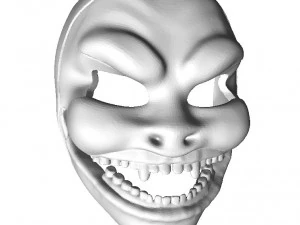 concept character art fictional mystery pop culture mask 3D Print Model