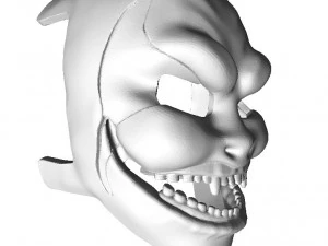 concept character art fictional mystery pop culture mask 3D Print Model