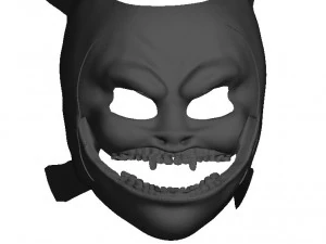 concept character art fictional mystery pop culture mask 3D Print Model