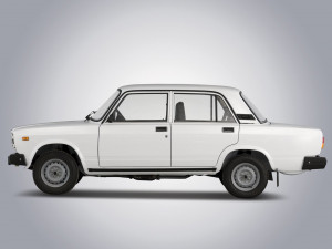 lada vaz 2107 Modello 3D