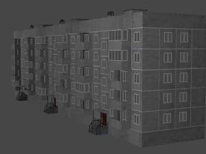 house of the soviet construction 3D Model