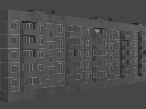 house of the soviet construction 3D Model