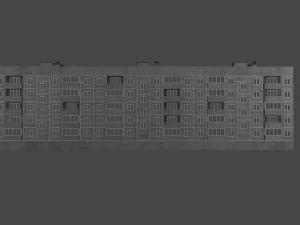 house of the soviet construction 3D Model