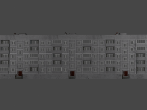 house of the soviet construction 3D Model