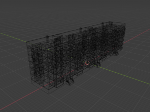 house of the soviet construction 3D Model