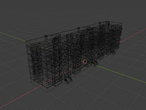 house of the soviet construction 3D Model