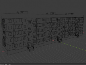 house of the soviet construction 3D Model