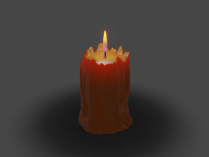 candle 3D Model