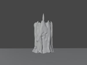 candle Modèle 3D