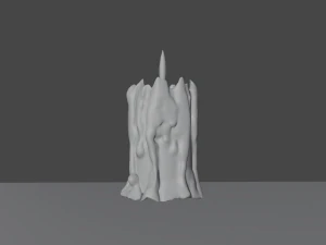 candle 3D Model