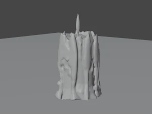 candle 3D Model