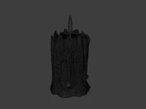 candle 3D Model