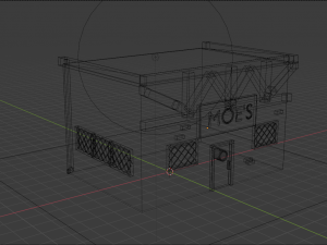 moes pub 3D Model
