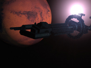 spaceship 3D Model