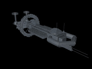 spaceship 3D Model