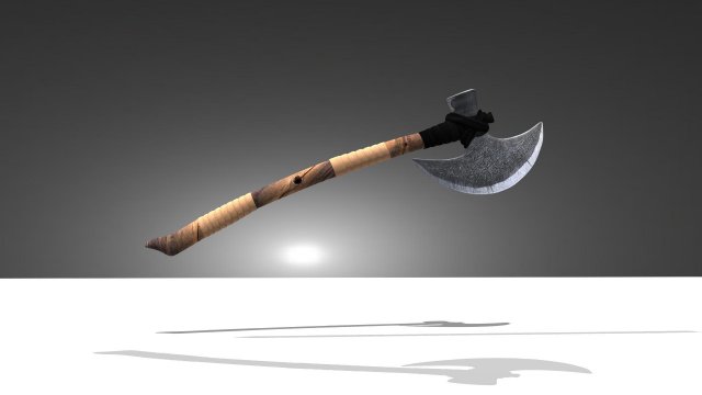 axe 3d model 3D Model .c4d .max .obj .3ds .fbx .stl .blend 